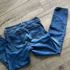 NYDJ jeans size 8 blue denim Alina legging style